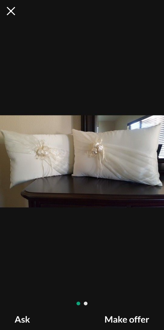 Wedding Kneeling Pillows/ Cogines Para Boda