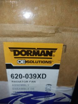 Dorman oe radiator fan assembly