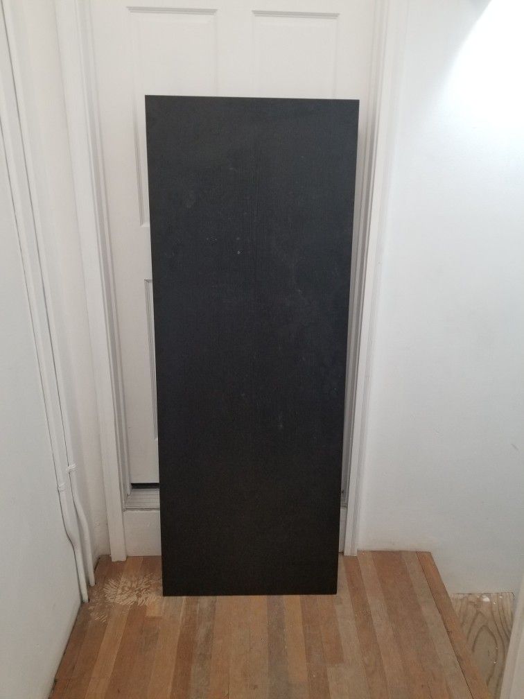 Long Black Desk