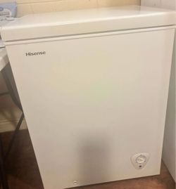 White deep freeze