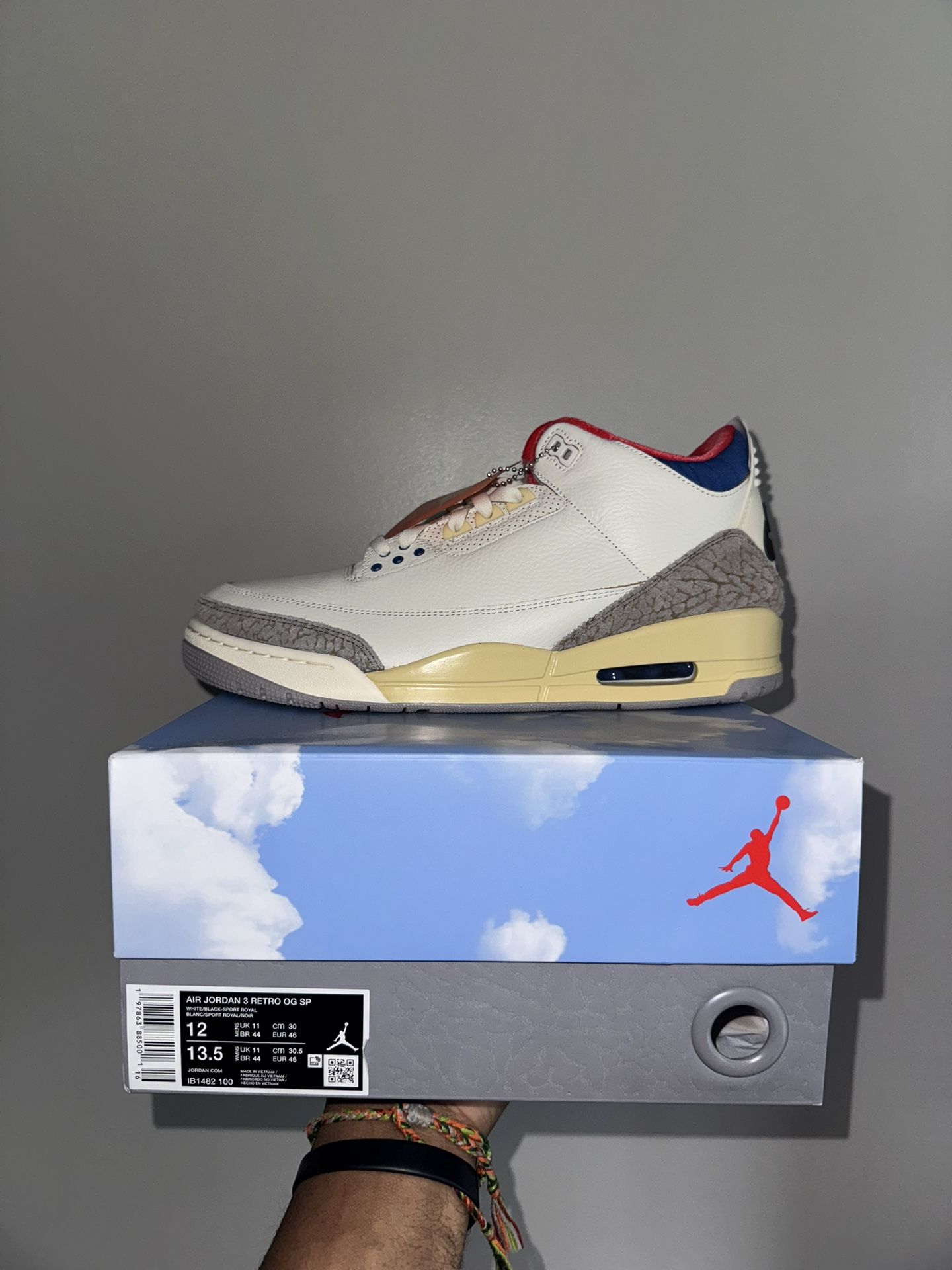Brand New Air Jordan “Seoul” III Size 12