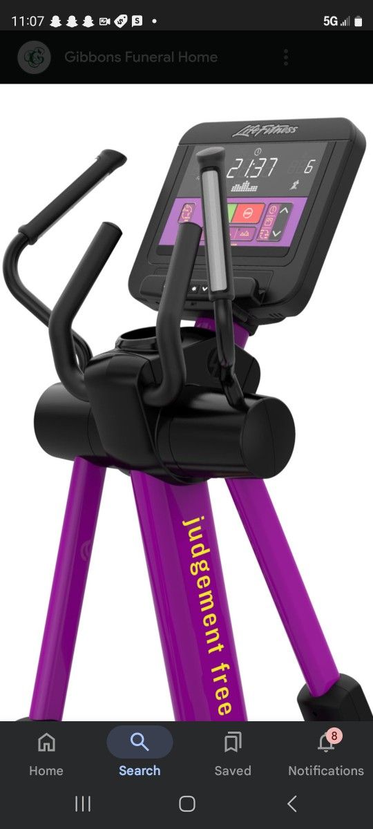 Elliptical Workout Machine