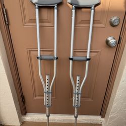 Set Of Crutches