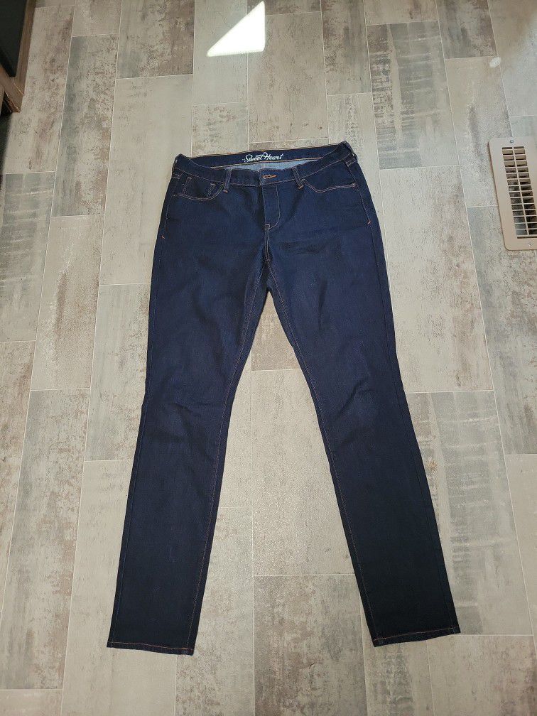 Old Navy Sweetheart, Size 12,  Stretch, Straight Leg, Tall Jeans