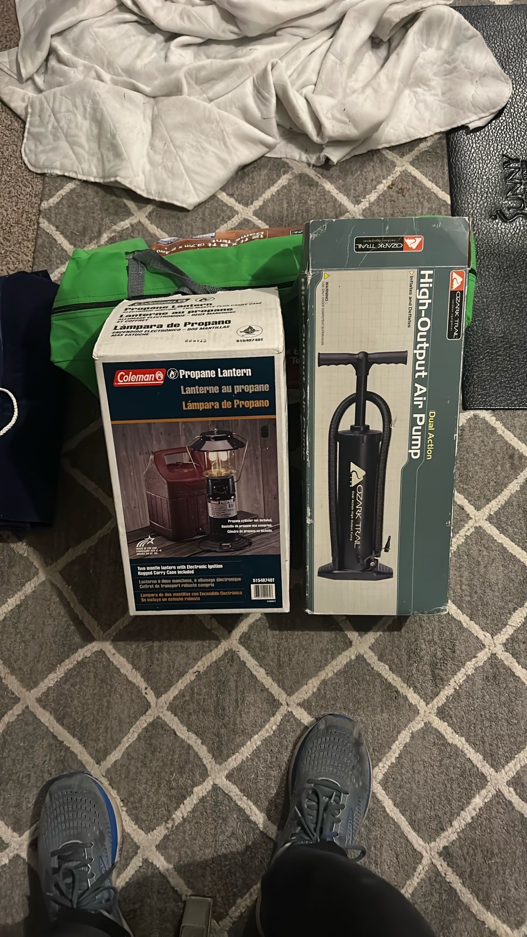 Camping Pack Used Twice