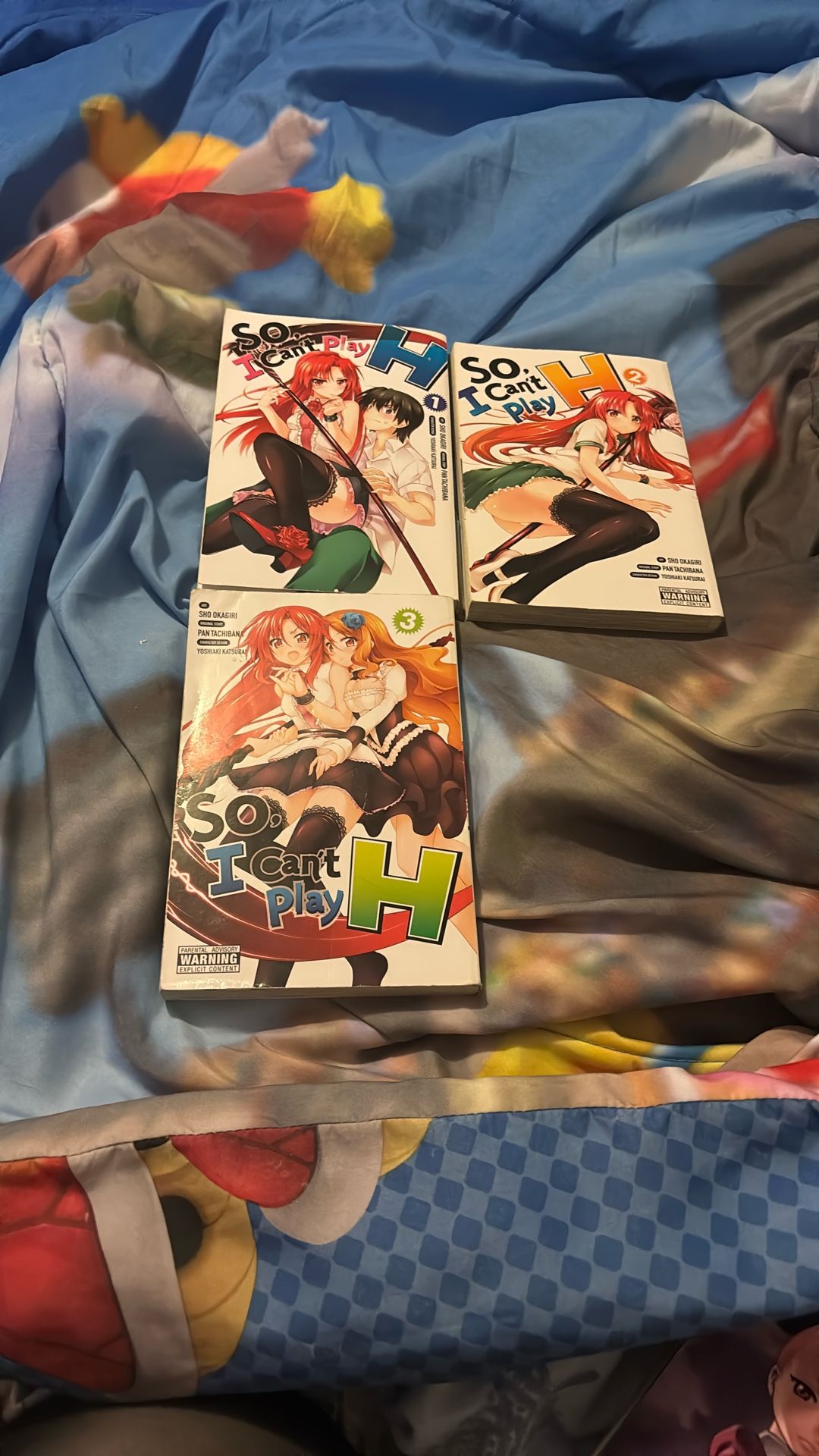 So I Can’t Play H Vol Manga 1-3