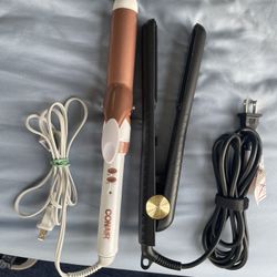 Conair Curling Iron + HSI Straighter