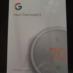 Nest Thermost E Pro Edition