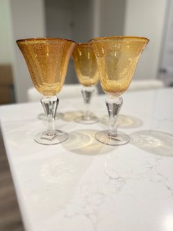 Pier1 Hand Blown Glassware