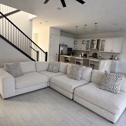 Modern Oversized Sectional Sofa 