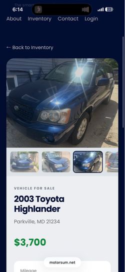 2003 Toyota Highlander