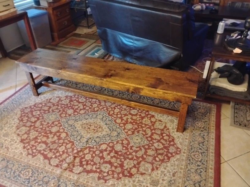 Wood Bench