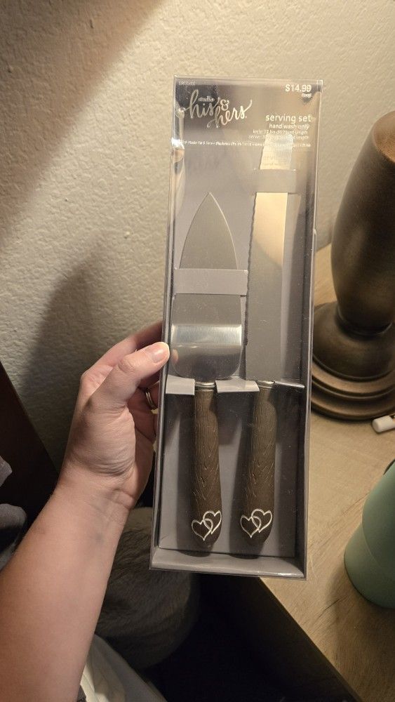 Brand New Wedding Serving Set