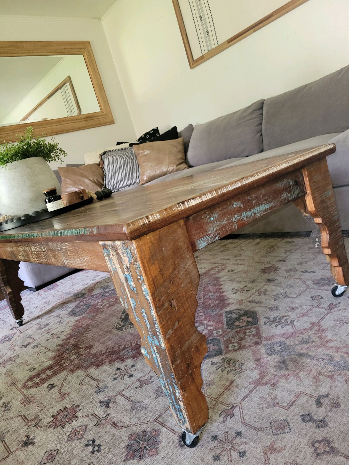 Solid Wood Coffee Table 