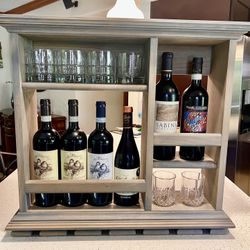 Wine Rack & Wine Glass Holder 