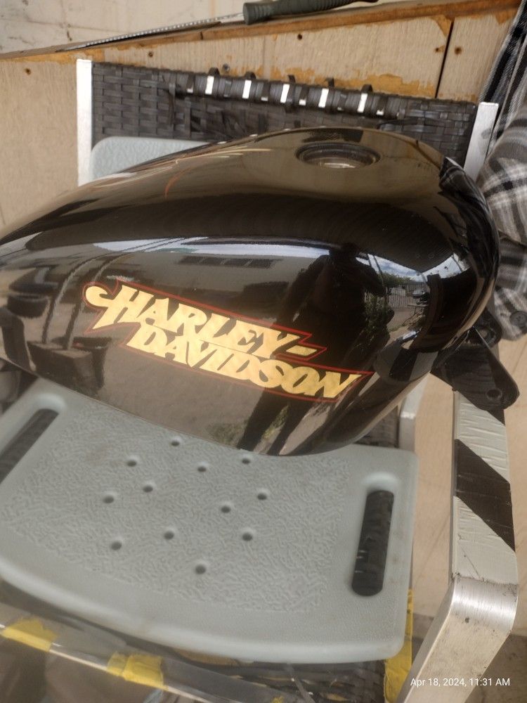 Totally 1 Off Custom Painted,Pinstriped Sportster Tank