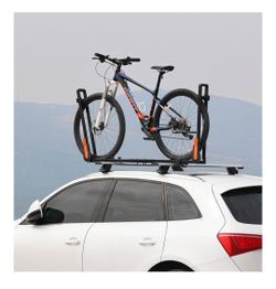 Rooftop Bike Rack for Car SUV, Upright Roof Mount Bicycle Rack with 2 Arms for Movable Crossbar -NEW