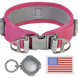 Dog Collar For Medium Dogs Durable 2 Inch Heavy Duty Comfortable Mesh