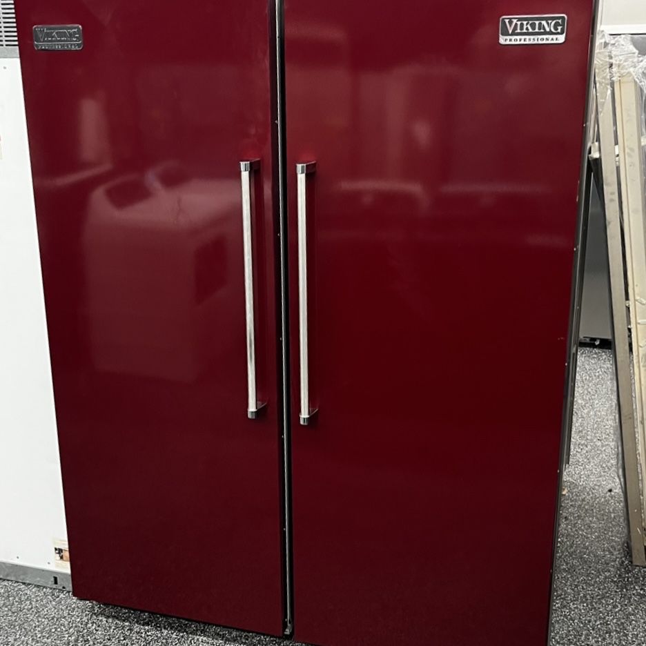 Viking Column Refrigerator/ Freezer 60” Built In Set 