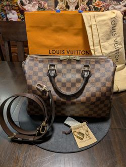 Louis Vuitton Damier Ebene Speedy Bandoulière