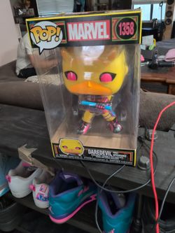 Marvel Glow In The Dark Daredevil Funko Pop Brand New In Box