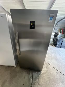 Stainless Steel  Up Right Freezer  21 Cubic