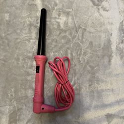 Herstyle Pink and Black Curling Wand
