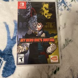My Hero Ones Justice For The Nintendo Switch 