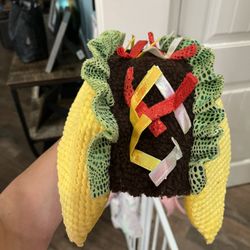 Pet Taco costume small