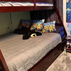 Bunk bed Full/Twin With Both Mattress