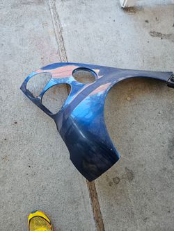 rear fender quarter panel for a second-generation Smart Fortwo (model years 2008–2015).