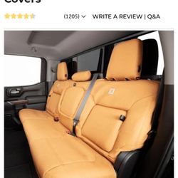 2021-2026 Carhartt Rear Seat Covers GMC SIERRA 1500