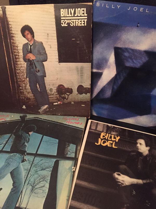 Billy Joel vinyl record albums. All four $28