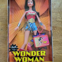 Collectible Barbie WONDER WOMAN Model B5836 - Willing To Trade For Weights