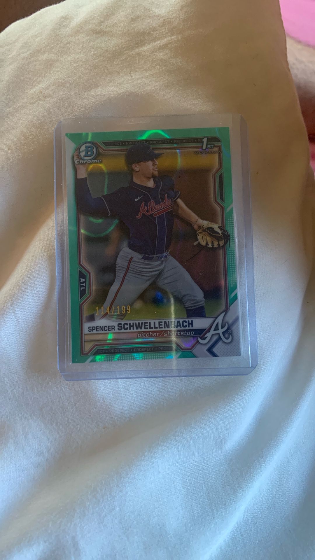 Spencer Schwellenbach MLB Trading Card