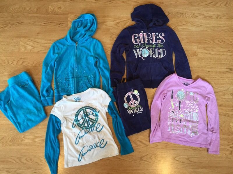 Justice size 6 jumpsuits