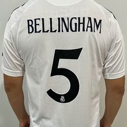 Real Madrid Home Jersey 24/25 Bellingham # 5