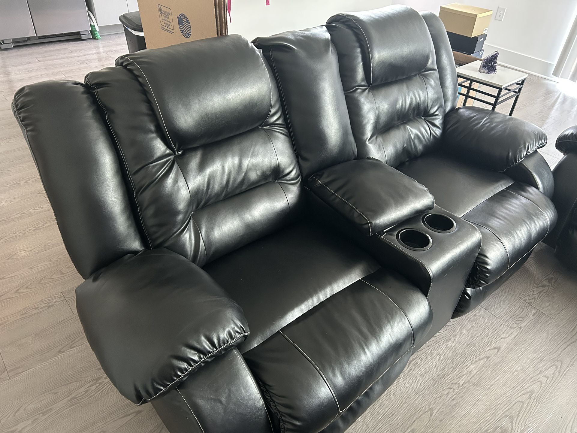 Black 2 Set Couches
