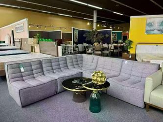 Gray Modular Sectional Sofa,$1450