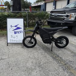 Yozma In10 Electric Dirtbike 40MPH