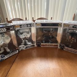 Star Wars Jumbo Funko Pops