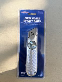 Marshalltown Silver 1-in 3 -Blade Utility Knife