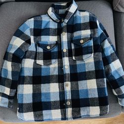 Gap Kids Flannel Jacket Coat 