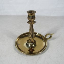 Mystic Seaport Reproductions Solid Brass Sconce Tilting Candle Holder

