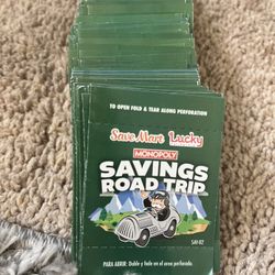 Safeway Monopoly Tickets (200 Tickets )