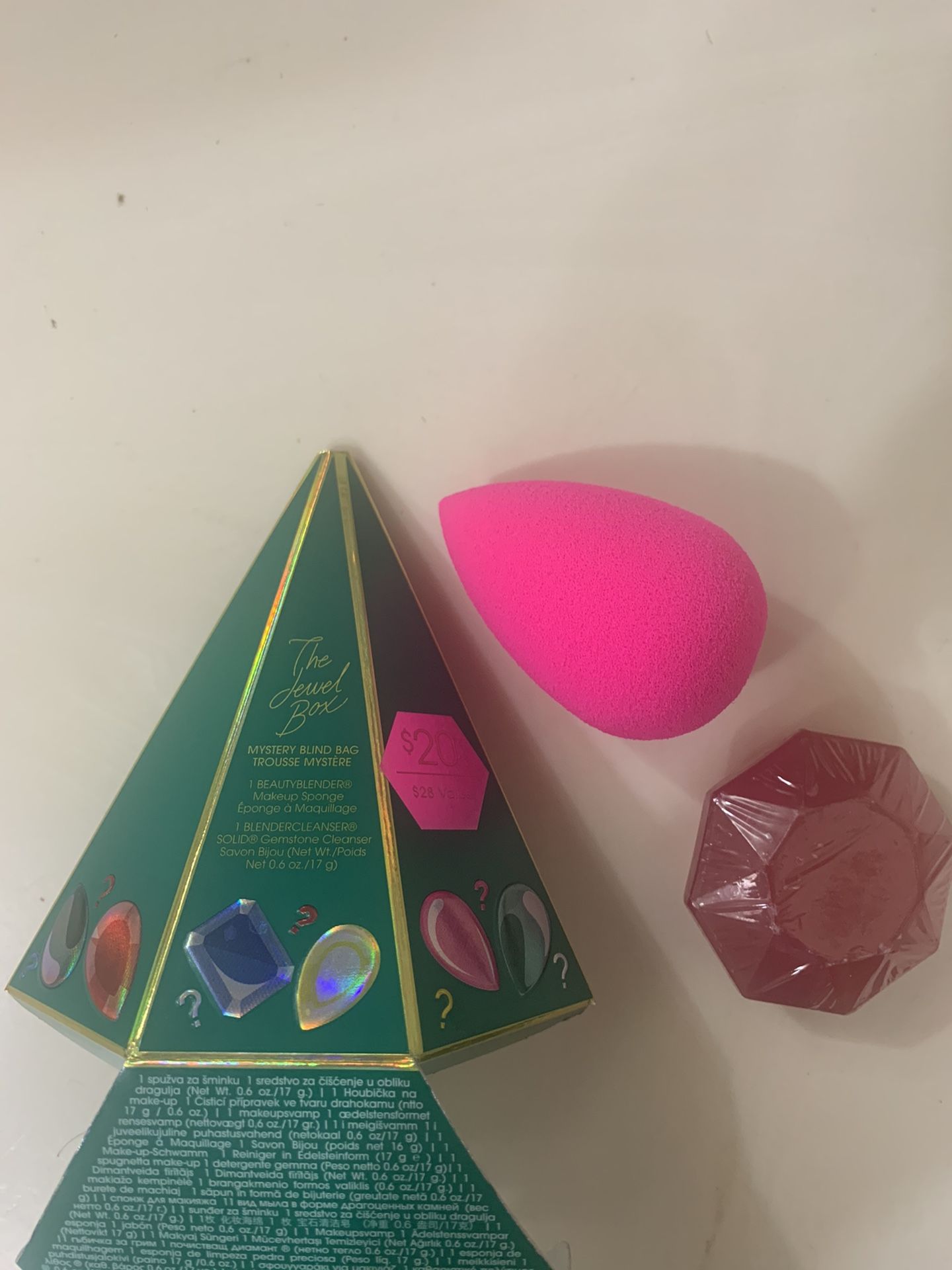 Beauty blender and beauty cleanser - new in box $17