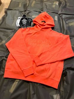 Coral essential hoodie