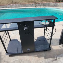 Glass Computer Table