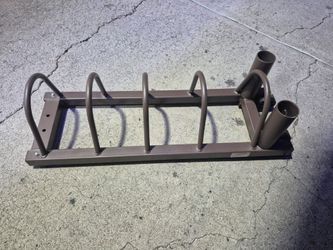 Weights storage rack 💪