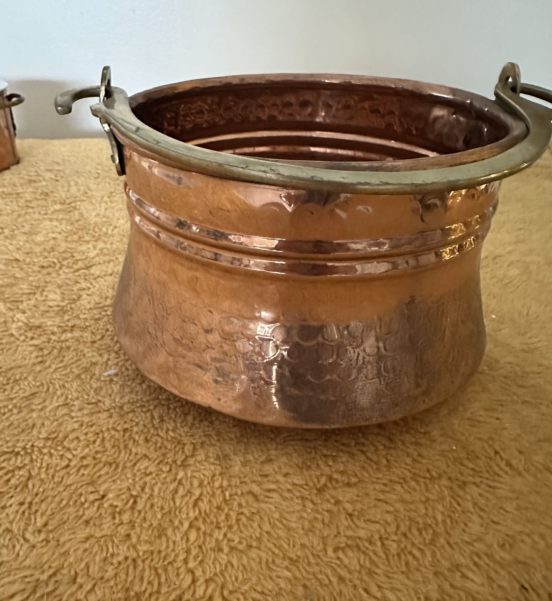 Copper Cauldron Or Pot